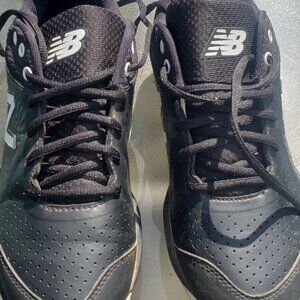 Womens New Balance Black Metal Cleats